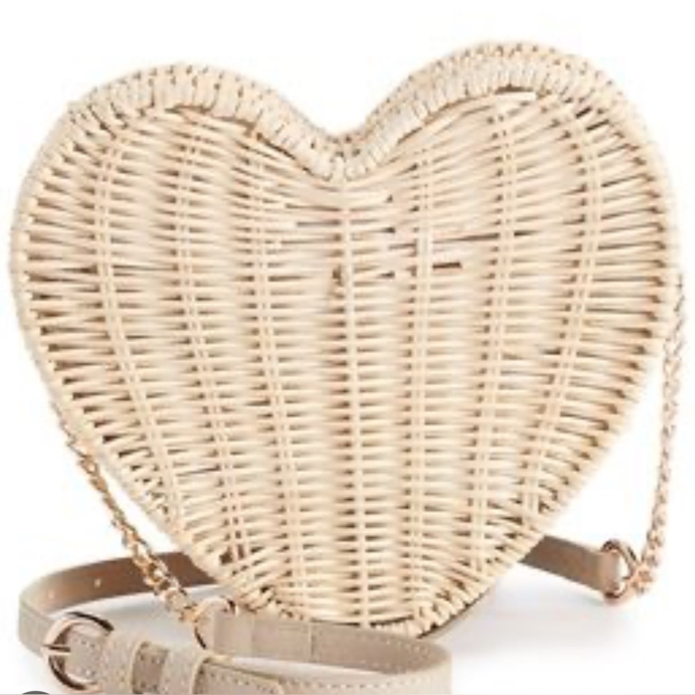 LC Lauren Conrad Heart Crossbody
